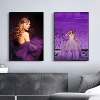 Póster Self-adhesivo De Taylor Swift Artista Moderno Impreso En Papel Resistente Al Agua Para Decoración De Pared De Café Bar Restaurante - details 4