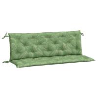 vidaXL Cojines banco jardín 2 uds tela 150x50x7 cm Color Antracita,  Crema,  Negro y mas Cojín Decorativo de Asiento Cojines de muebles de salon - details 3