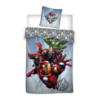 Funda Nórdica Reversible  Ironman y Vengadores para Cama de 90 o 105cm Microfibra, Medida 140x200 cm, más 1 Funda Cojín 63x63cm - details 0