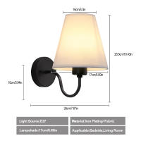 Lámpara De Pared Recargable LED RGB Retro Con Luz Wireless Desmontable Para Dormitorio Pasillo Sala De Estar Iluminación No Dimmable Material Aluminio - details 12