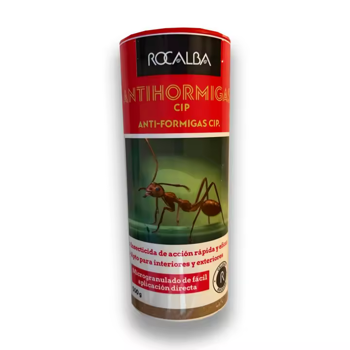 Antihormigas Granulado de 500 GR - Insecticida anti hormigas, cucarachas, chinches y bichos bola de tipo profesional para acabar con todas las hormigas y hormiguero - Rocalba Semillas - 1