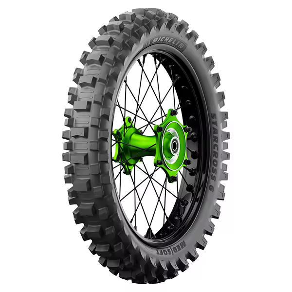 NEUMÁTICOS MICHELIN 120/80-19 63M STARCROSS 6 MEDIO/SUAVE - 1