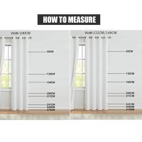 Cortina De Veludo Negro 1PC Impermeable Y Antirreflejo Para Sala De Estar Comedor Dormitorio Estilo Clásico 100% Poliéster - details 7