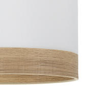FABRILAMP - Pie Salon Olga 1xe27 Blanco/blanco-mad.clara 162x40x40 Cm - details 1
