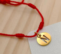 Cotigo-pulsera Roja 7 Nudos Amuleto Hilo Rojo Pulsera Parejas Pulsera Amistad 28cm - details 4