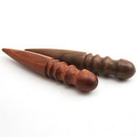 Palo De Madera Para Pulir Cuero Herramienta De Bordes De Cuero DIY Para Manualidades Y Costura Herramienta De Polimento De Cuero De Sándalo - details 3