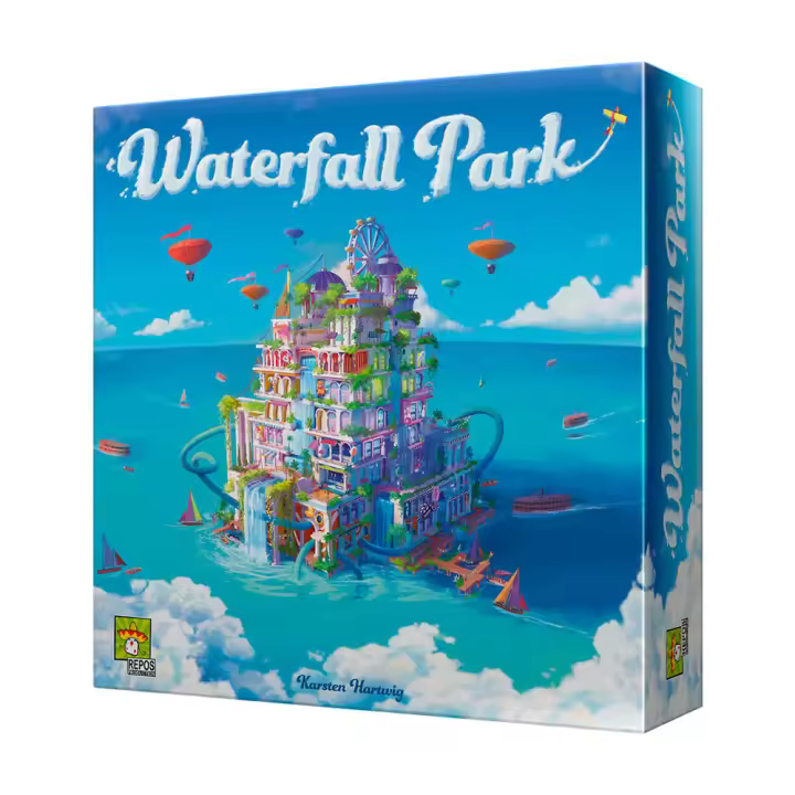 Waterfall Park, juego de mesa publicado por Asmodee - 1
