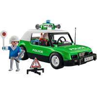 Coche de policía clásico PLAYMOBIL 50 aniversario set retro al estilo del original de 1977  (71591) - details 1
