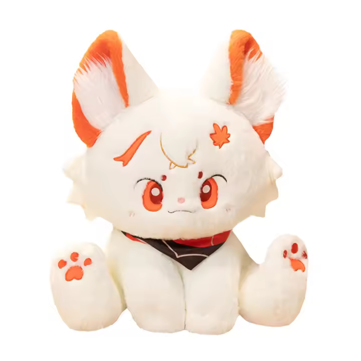 Muñeco De Peluche Grande Genshin Kaedehara Kazuha 42CM Juguete De Gato Scaramouche Xiao Suave Y Cálido Regalo Para Niños - 1