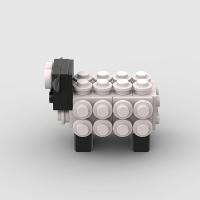 Juguetes De Bloques De Construcción Pequeños De Ovejas Creativas Y Lindas 52 Piezas Blocos De Construção De Animais De Pelúcia Para Crianças Presente De Natal - details 3