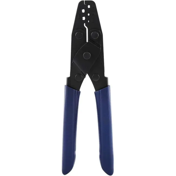 Alicates engarzado, alicates; Crimen de arnés de cable, alicates; Profesional 22-10 AWG Terminal Arnés de cable Crimper Crimp Tool estilo abierto Crimp herramienta - 1