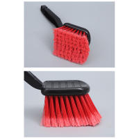 Cepillo De Limpieza Para Ruedas De Coche Con Cerda Roja Y Mango Negro Herramienta Para Lavar Automóviles Y Motocicletas - details 12