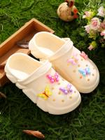Clogs Transpirables Casuales Para Niñas Con Encantos De Dibujos Animados Slip-on Zapatillas De Playa Antideslizantes Para Jardín Zapatos De EVA Para Todas Las Estaciones - details 9