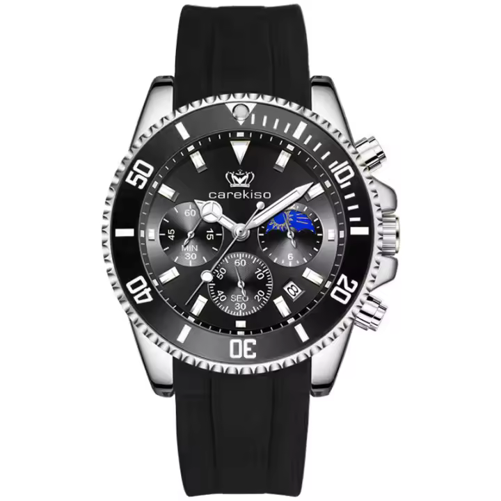 Reloj de marca multifuncional resistente al agua y luminoso para hombre. - 1