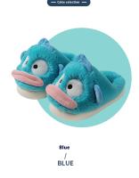 Zapatillas De Algodón De Pato Duna No Slip Cómodas Y Cálidas Para Uso Indoor Unisex Con Peluche Diseño De Pato Duna Para Parejas Y Familias - details 4