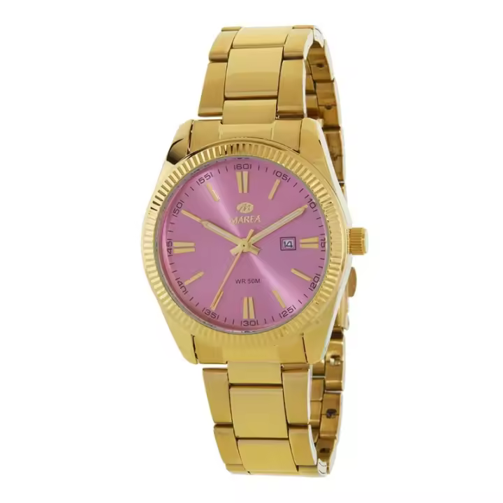 Reloj Marea Mujer B41377/6 - Mov. Japonés, 34mm, Metal, Rosa - 1