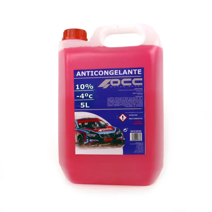 ANTICONGELANTE ROSA 10% -4ºC 5 LITROS - 1