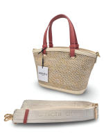Bolso de mano para mujer de la marca AMICHI. Bandolera regulable y desmontable. Moderno y elegante. Bandolera regulable en nylon. Temporada Primavera/Verano 2025 - details 1