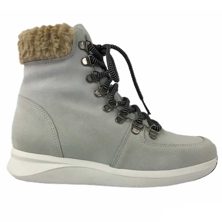 CSY Sneaker COLDER con pelo en la caña y suela de gel antideslizante para mujer - 1