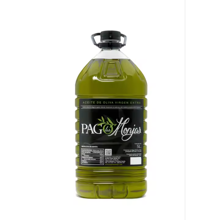 Aceite de Oliva Virgen Extra FILTRADO Garrafa 5 Litros AOVE - Pago Las Monjas - 1