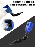Funel De Aceite Para Coche Y Motocicleta Plegable Herramienta De Transferencia De Combustible Filtro Antidesbordamiento Plástico Para Automóviles - details 0