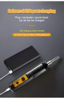 Juego De Destornilladores Eléctricos Recargables Herramienta De Perforación Manual Con Batería De Litio Portátil Para Uso Doméstico Y DIY - details 9