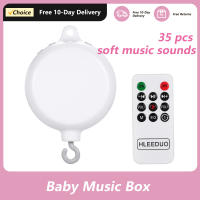 Juguete Musical Para Cuna De Bebé Con 35 Canciones Caja De Música Control Remoto Y Llavero USB Movimiento De Campanas Para Niños - details 0