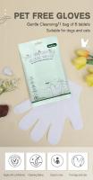 6pcs Limpieza Corporal Para Mascotas Sin Enjuague Guantes Mimoso Desodorizante Para Perros Y Gatos Suministros De Belleza Y Limpieza - details 0
