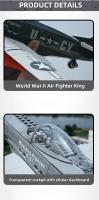 258PCS P-51 Mustang Fighter De WWII Bloques De Construcción Para Niños Y Adultos Juguetes De Avión De La Fuerza Aérea Regalo Educativo De Bloques Compatible Con Lego - details 5