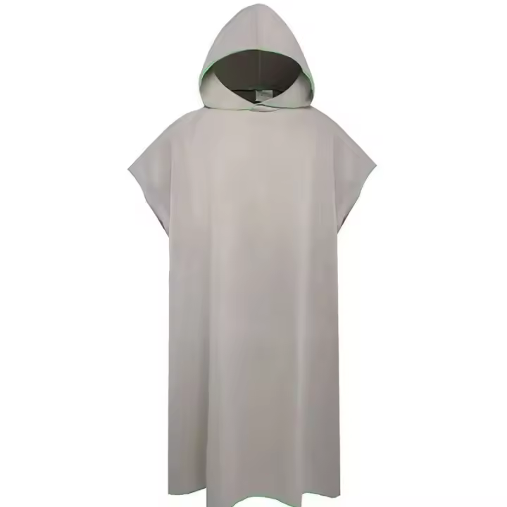 Poncho De Playa Para Adultos Toalla De Baño Microfibra Toalla De Natación Secado Rápido Funda De Sillín De Bicicleta - 1