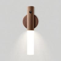 Luz Nocturna Inteligente Inducción Corporal LED Recargable Para Pasillo Armario Pared Baño Toilette Luz De Inducción Doméstica - details 0