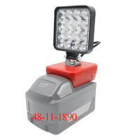 Lámpara Portátil LED Para Batería Dewalt Milwaukee 18V 20V Luz De Trabajo Exterior Sin Cable Herramienta De Emergencia Para Pesca - details 10