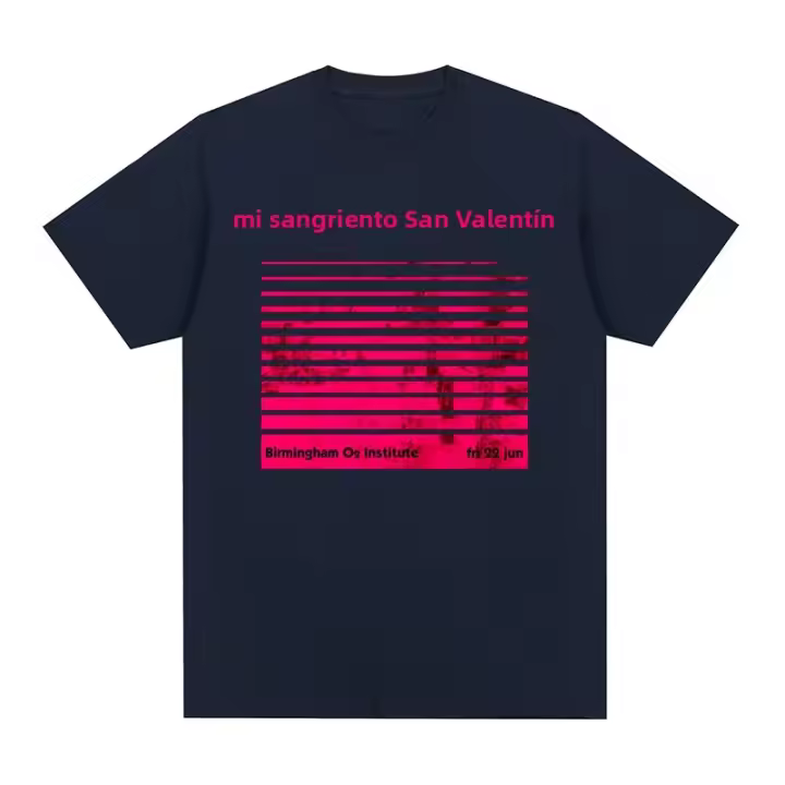 Camiseta De Algodón Para Hombres Y Mujeres My Bloody Valentine Slowdive Loveless Jesus And Mary Chain Estilo Casual Sin Capucha - 1