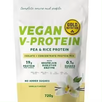 Gold Nutrition V-Protein Vainilla 720Gr - 1
