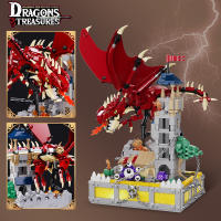 Bloques De Construcción De Dragón Mágico 2024 Torre De Guerra Bruja Legado Modelo De Monstruos Juguetes De Montaje Para Niños Regalo - details 1