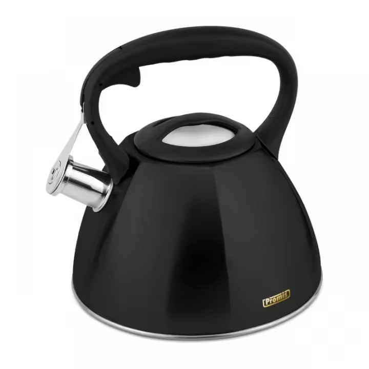 PROMIS TMC18C Hervidor 2,6 l, VITO, negro, mango negro - 1
