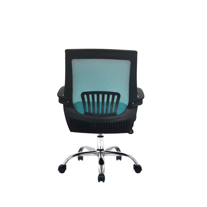 Mr Dreams. Silla Estudio / Oficina / Escritorio Cómoda, Económica, Ergonómica, Reclinable, Giratoria, Elevable a gas, con Soporte Lumbar, con Reposabrazos, Respaldo Transpirable, con Ruedas Antirayones. Modelo BURGOS" - 1