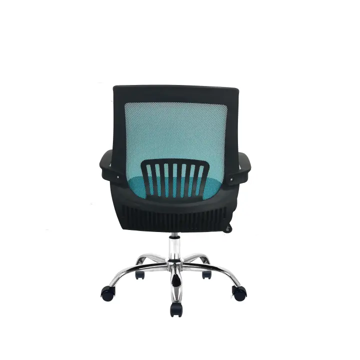 Mr Dreams. Silla Estudio / Oficina / Escritorio Cómoda, Económica, Ergonómica, Reclinable, Giratoria, Elevable a gas, con Soporte Lumbar, con Reposabrazos, Respaldo Transpirable, con Ruedas Antirayones. Modelo BURGOS" - 1