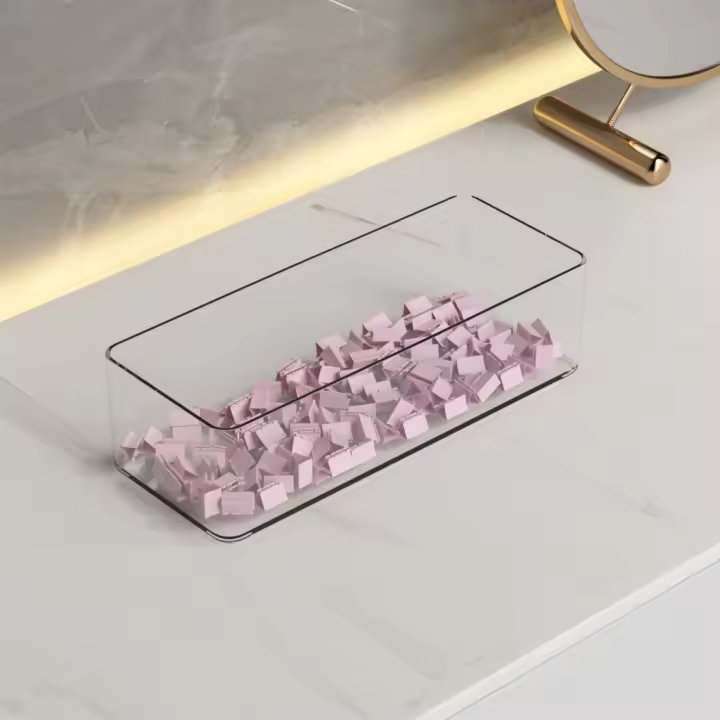 Organizador De Maquillaje Para Cajón Vanidad Contador Baño Cocina Y Caja De Almacenamiento Organizador De Belleza Plástico - 1