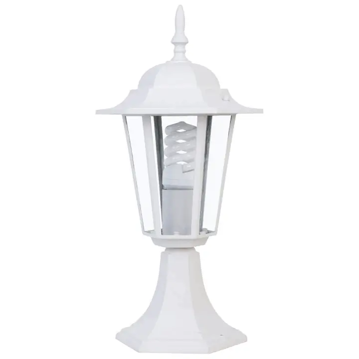 ORION91 APLIQUE ALUMINIO IP44 EXTERIOR SOBREMURO BLANCO 1 LUZ 43cm x 18cm BOMBILLA NO INCLUIDA ASTRID SpazioLuzio - 1