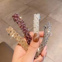 Clips Para El Pelo De Moda Con Cristales Y Cuentas Hechas a Mano Barretas Accesorios Para El Pelo Para Mujeres Y Niñas Estilo Geométrico - details 2