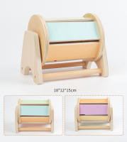 Juguetes De Madera Montessori 5 En 1 Caja De Permanencia De Objetos Bola Moneda Caída Casa Arco Iris Tambor Giratorio Y Ordenador De Formas Para Bebés Y Niños Pequeños - details 13