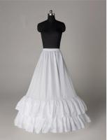 BABYONLINE Falda Interior Para Vestido De Novia A-Line Largo Suelto Falda Interior De Crinolina Media Slip Para Boda - details 1