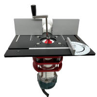 Placa De Inserto Para Mesa De Router De Aleación De Aluminio Herramienta Auxiliar De Grabado Y Trimmig Para Mecánica De Madera Y Bench Carpentry - details 8