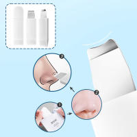 Doble Cabeza Herramienta De Limpieza Profunda Para Pores Exfoliador Facial Y Remoción De Quistes Nasales Manual No Eléctrica Plástico - details 1