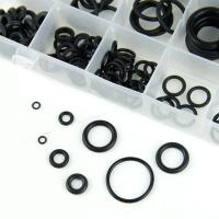 Kit De Anillos De Goma O 225PCS Resistente Al Aceite Y Agua Conjunto De Selladores De Anillo Y Tapas De Goma Para Reparaciones Profesionales De Plomería Y Automotriz - details 1