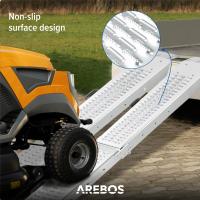 Arebos 2X Rampa Plegable  Rampas de Carga 400 kg MAX.  Rampa Plegable para Moto y rampa de Acceso  Acero  Plegable - details 18