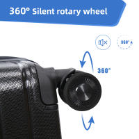 S7 STAR Juego 3pcs Maleta PP Resistente 20/24/28inch , Set Equipaje Rígida de Viaje, Cabina Pack de Moda con 4 Ruedas Giratorias Multidireccionales 360°, Maleta Expandible de Moda Color Puro - details 0