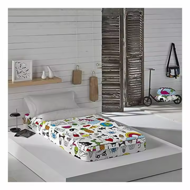 Saco Nórdico con Relleno Costura Cool Icons (90 x 190 cm) (Cama de 90) - 1