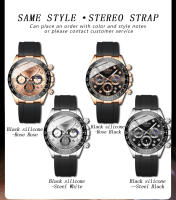Reloj De Pulsera Deportivo Militar De Lujo Para Hombre Chronógrafo Luminoso Fecha Cuarzo Reloj Popular Masculino BINBOND - details 11